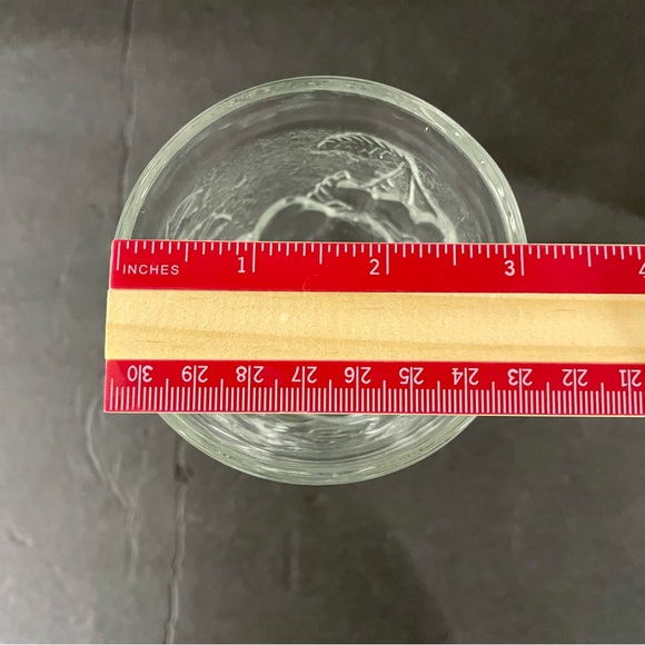 Vintage Cristal D'Arques Gourmande Embossed Fruit Water Goblets Made in France - Picture 8 of 10